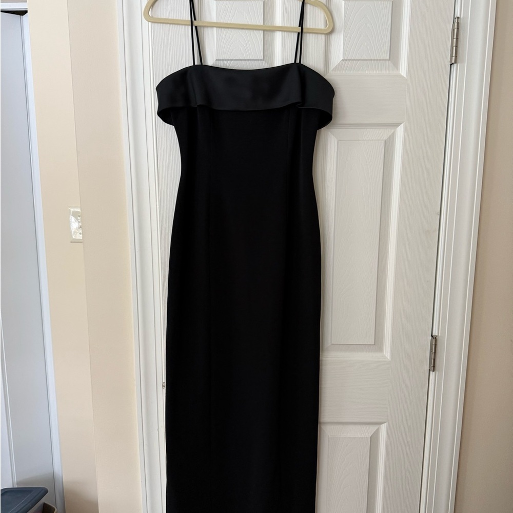 Alex Evenings Black Strapless Dress
